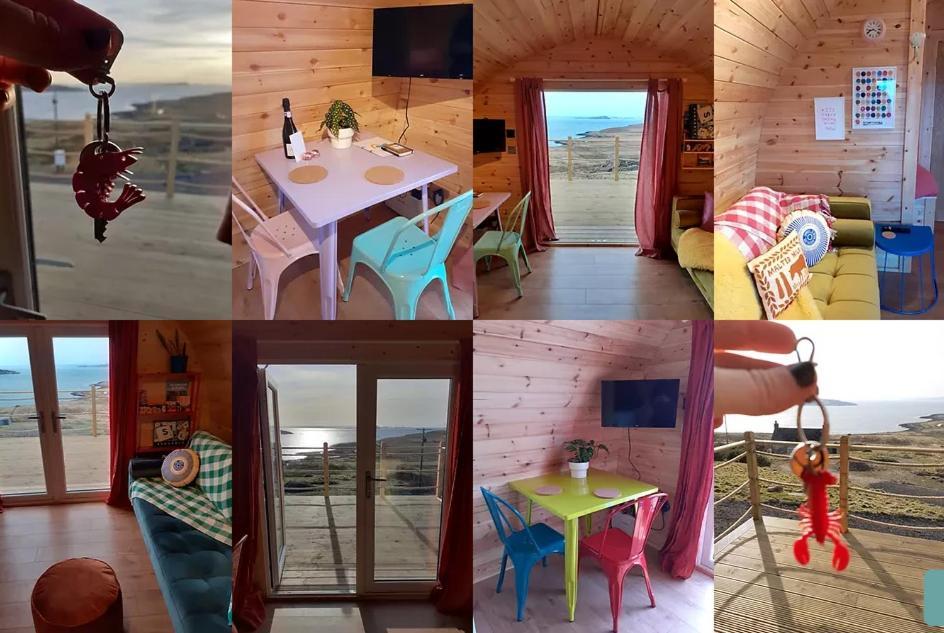 The Sleepy Crofter Glamping - Achiltibuie Hotel Bagian luar foto