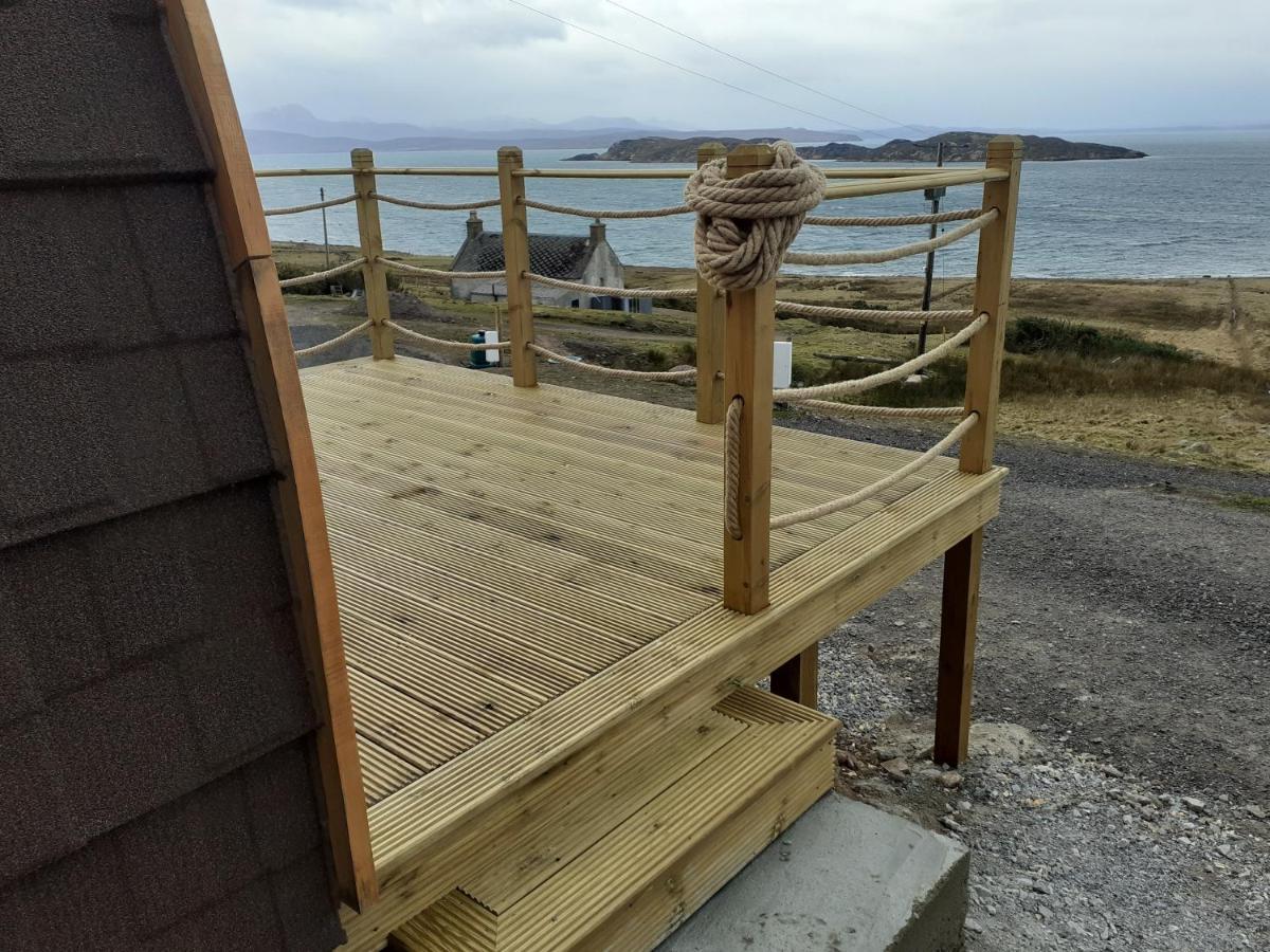 The Sleepy Crofter Glamping - Achiltibuie Hotel Bagian luar foto