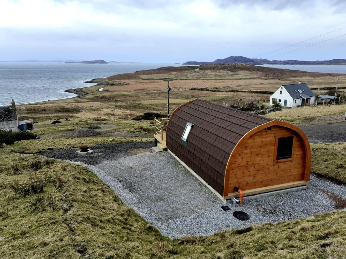 The Sleepy Crofter Glamping - Achiltibuie Hotel Bagian luar foto
