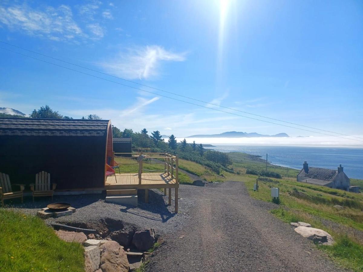 The Sleepy Crofter Glamping - Achiltibuie Hotel Bagian luar foto